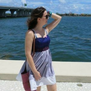 Lux mini cotton dress